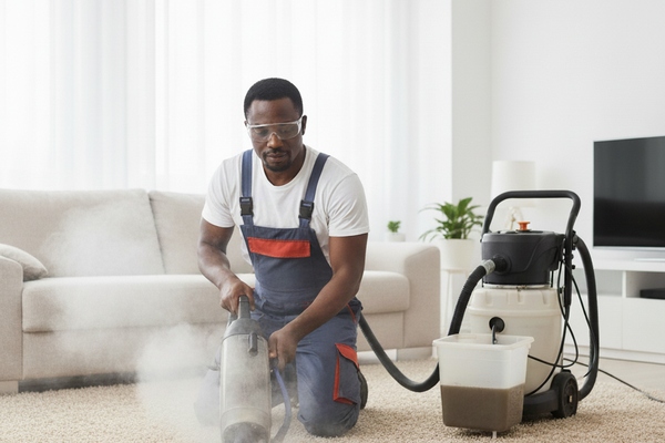 Professional carpet cleaning